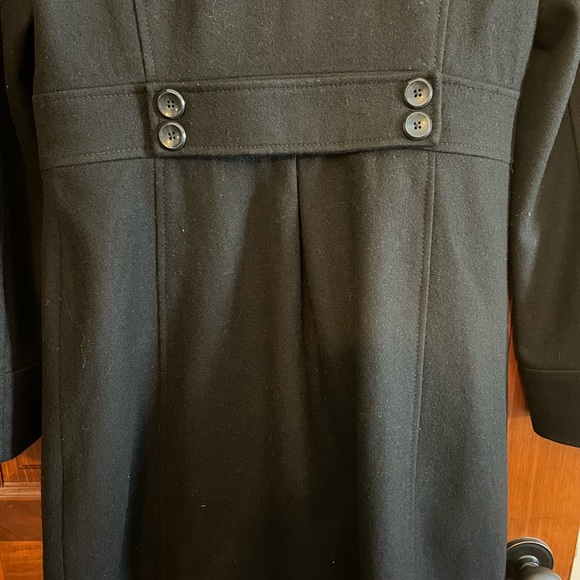 Old Navy Sz Med Black Pea Coat. - Picture 9 of 17